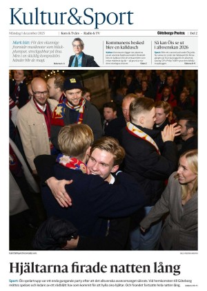 Göteborgs-Posten Section 2025-12-01