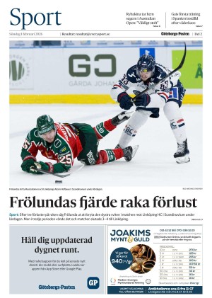 Göteborgs-Posten Section 2026-02-01