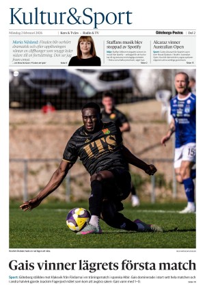 Göteborgs-Posten Section 2026-02-02