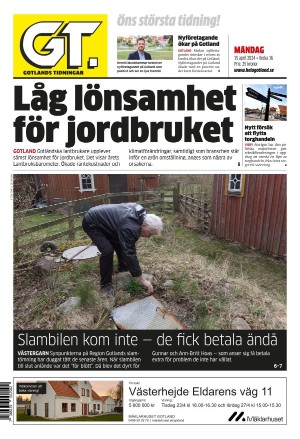 Gotlands Tidningar 2024-04-15