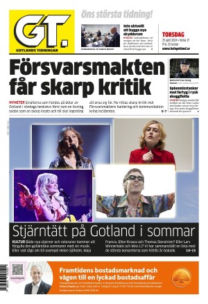 Gotlands Tidningar 2024-04-25