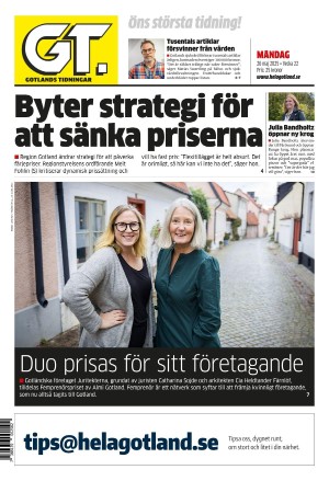Gotlands Tidningar 2025-05-26