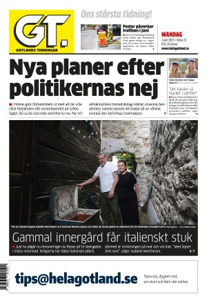 Gotlands Tidningar 2025-06-02