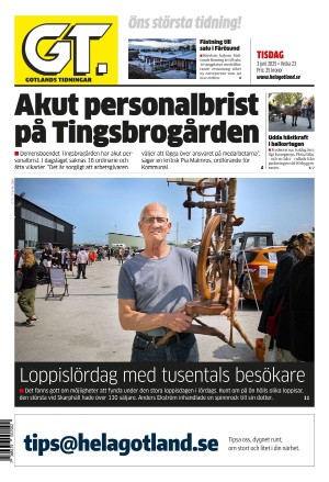 Gotlands Tidningar 2025-06-03