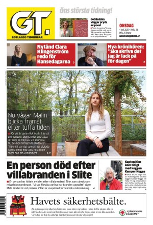 Gotlands Tidningar 2025-06-04