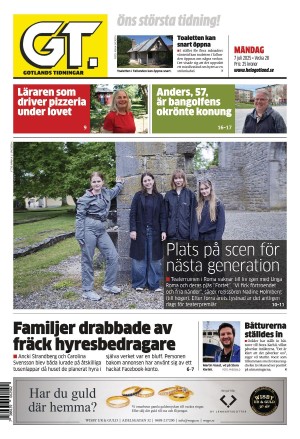 Gotlands Tidningar 2025-07-07