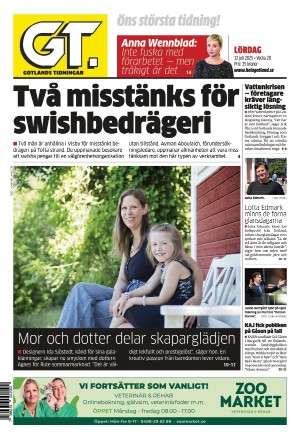 Gotlands Tidningar 2025-07-12
