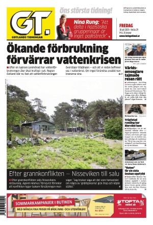 Gotlands Tidningar 2025-07-18