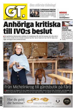 Gotlands Tidningar 2025-07-21
