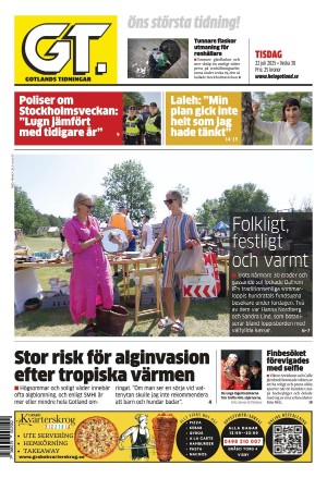 Gotlands Tidningar 2025-07-22