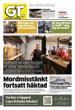 Gotlands Tidningar 2025-07-24