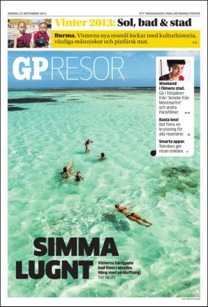 Göteborgs-Posten CityMagasin 2013-09-22