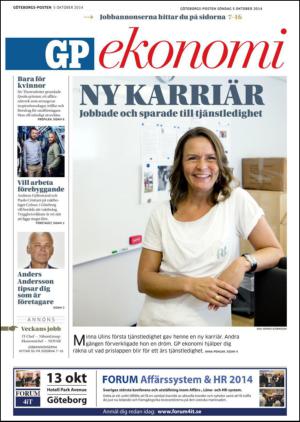Göteborgs-Posten Jobb 2014-10-05