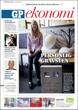 Göteborgs-Posten Jobb 2014-11-02