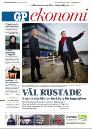 Göteborgs-Posten Jobb 2014-12-14