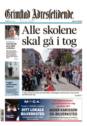 Grimstad Adressetidende 08.05.25