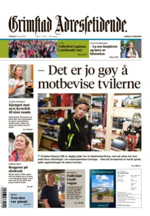 Grimstad Adressetidende 20.05.25