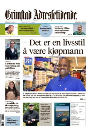 Grimstad Adressetidende 27.05.25