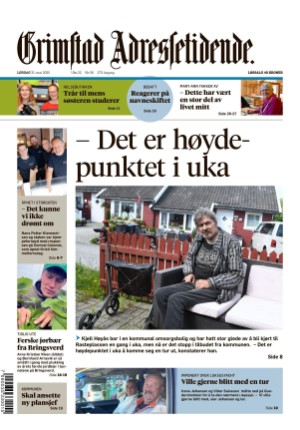 Grimstad Adressetidende 31.05.25