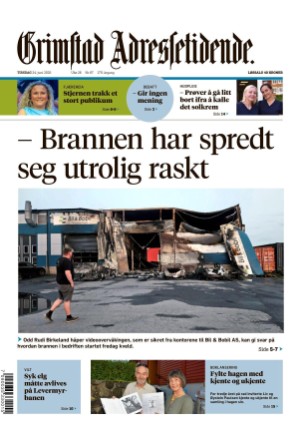 Grimstad Adressetidende 24.06.25