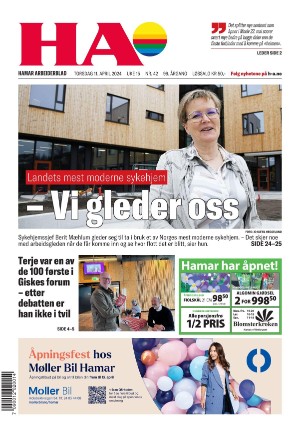 Hamar Arbeiderblad 11.04.24