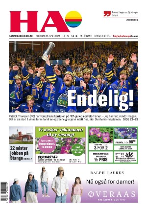 Hamar Arbeiderblad 25.04.24