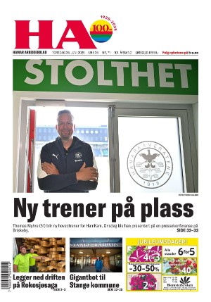 Hamar Arbeiderblad 26.06.25
