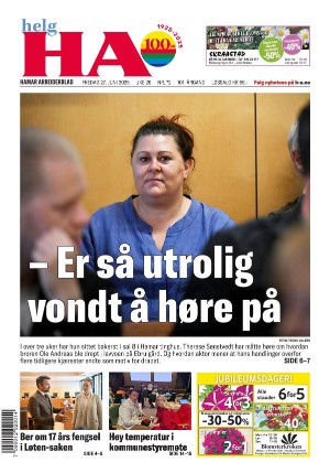 Hamar Arbeiderblad 27.06.25