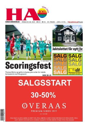 Hamar Arbeiderblad 29.07.25