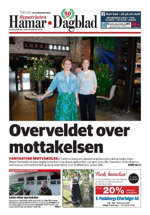 Hamar Dagblad 10.02.22