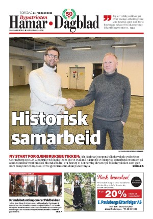 Hamar Dagblad 24.02.22