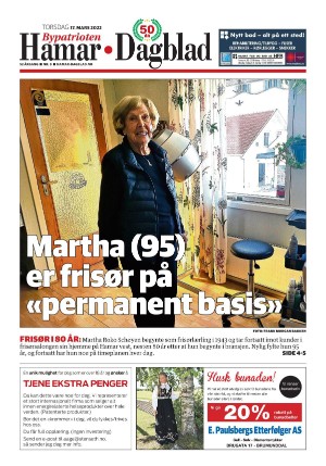 Hamar Dagblad 17.03.22