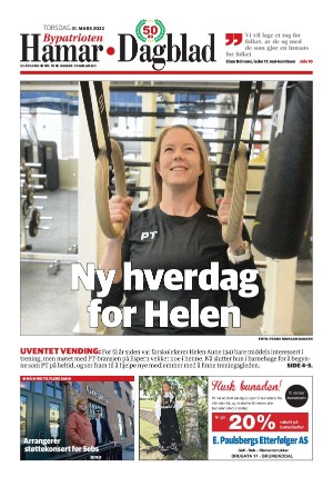 Hamar Dagblad 31.03.22