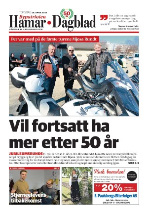 Hamar Dagblad 28.04.22