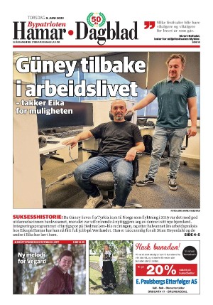 Hamar Dagblad 09.06.22