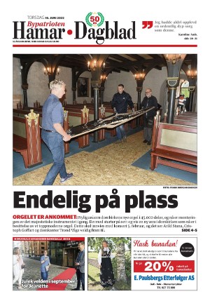 Hamar Dagblad 16.06.22