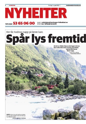 Hardanger Folkeblad Nyheter () Hardanger Folkeblad Nyheter