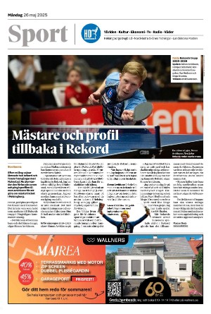 Helsingborgs Dagblad Section B 2025-05-26