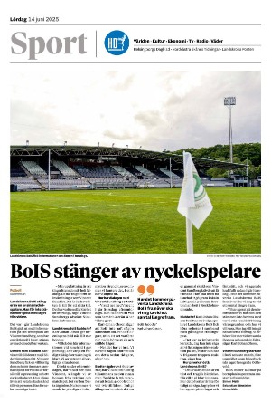 Helsingborgs Dagblad Section B 2025-06-14