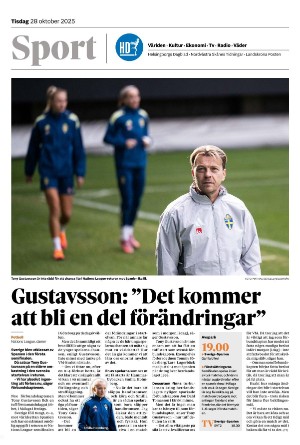 Helsingborgs Dagblad Section B 2025-10-28 Helsingborgs Dagblad Section B 2025-10-28