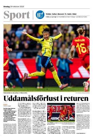 Helsingborgs Dagblad Section B 2025-10-29