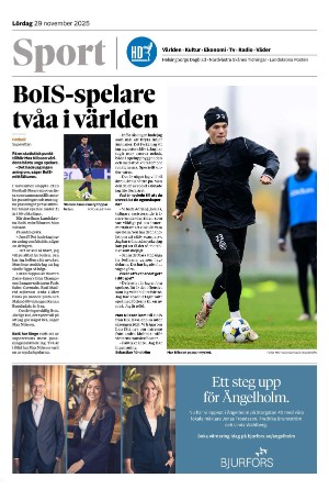 Helsingborgs Dagblad Section B 2025-11-29