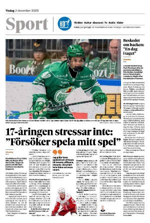 Helsingborgs Dagblad Section B 2025-12-02