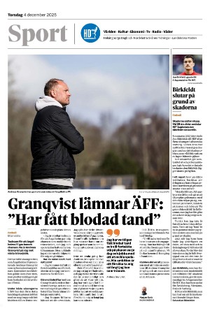 Helsingborgs Dagblad Section B 2025-12-04