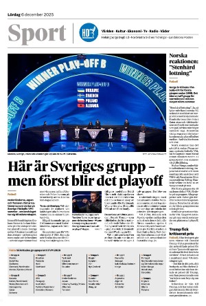 Helsingborgs Dagblad Section B 2025-12-06