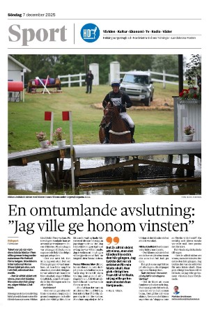 Helsingborgs Dagblad Section B 2025-12-07