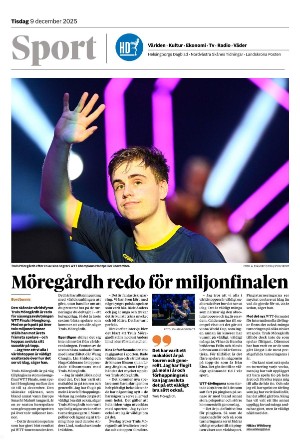 Helsingborgs Dagblad Section B 2025-12-09