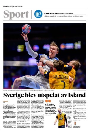 Helsingborgs Dagblad Section B 2026-01-26