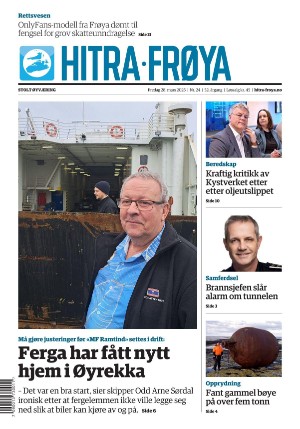 Hitra-Frøya 28.03.25