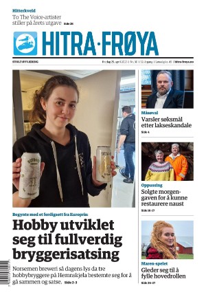 Hitra-Frøya 25.04.25